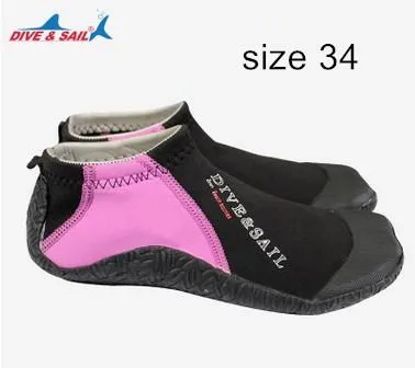 1.5MM Adults Scuba Neoprene Surf Beach Diving Snorkeling and Swim Shoes Snokling Keep Warm Beach Shoes Fishing Winter Swim Fins