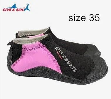 1.5MM Adults Scuba Neoprene Surf Beach Diving Snorkeling and Swim Shoes Snokling Keep Warm Beach Shoes Fishing Winter Swim Fins