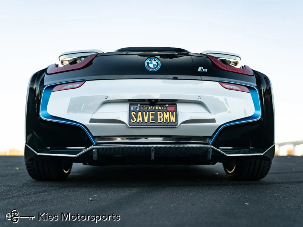 2014-2020 BMW i8 (I12) Performance Inspired Carbon Fiber Aero Rear Diffuser