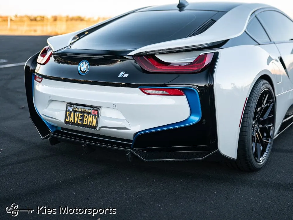 2014-2020 BMW i8 (I12) Performance Inspired Carbon Fiber Aero Rear Diffuser