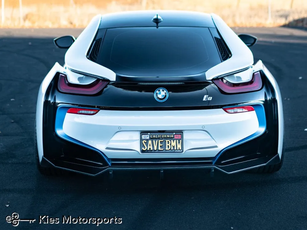 2014-2020 BMW i8 (I12) Performance Inspired Carbon Fiber Aero Rear Diffuser