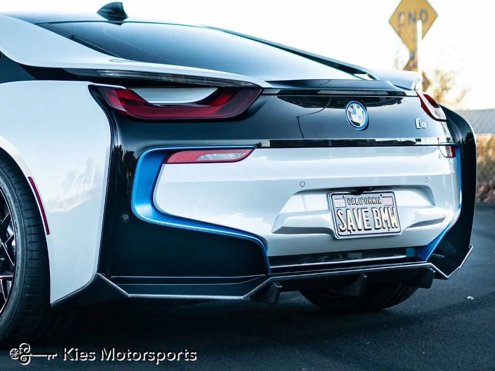 2014-2020 BMW i8 (I12) Performance Inspired Carbon Fiber Aero Rear Diffuser