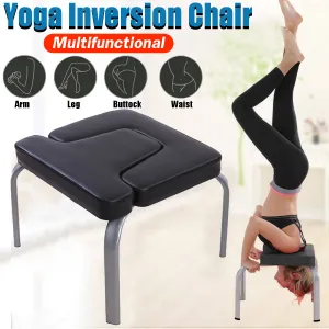 43*42*37cm Yoga Aids Workout Chair Headstand Stool Multifunctional Sports Exercise Bench Fitness Equipment