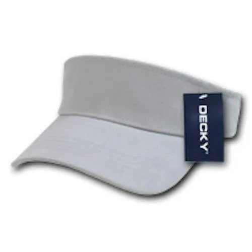 8 Lot Blank Decky Golf Sports Sun Summer Visor Visors Cotton Wholesale Lots!