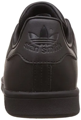 adidas Men's Originals Stan Smith Sneaker, Core Black/Black/Black, 10 M US