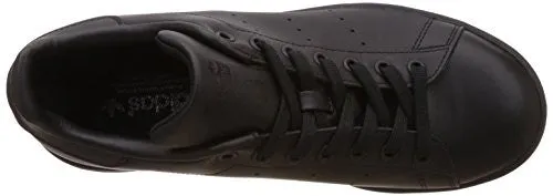 adidas Men's Originals Stan Smith Sneaker, Core Black/Black/Black, 10 M US