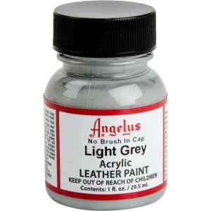 Angelus Acrylic Paint Light Grey #082 29Ml Use On Leather, Vinyl Or Fabric