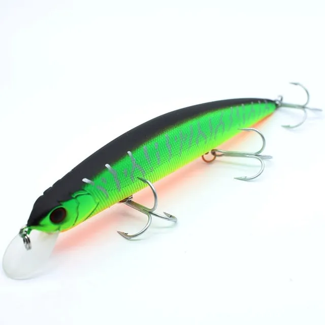 AOCLU Jerkbait wobblers 7 Colors 13cm 20.0g Hard Bait Minnow Crank Fishing lures Bass Fresh Salt water 4# VMC hooks