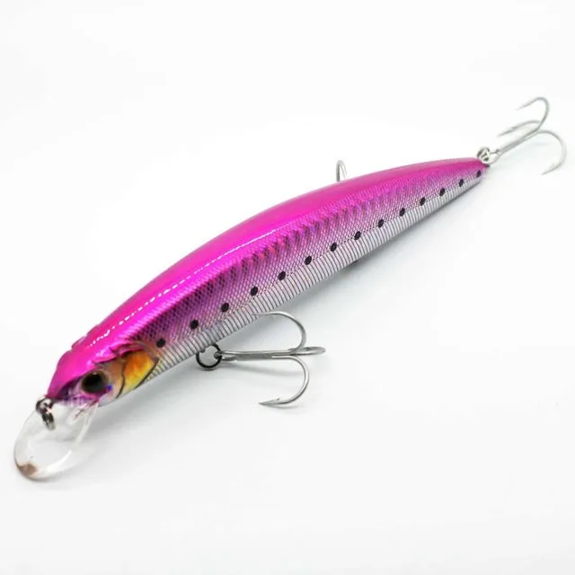 AOCLU Jerkbait wobblers 7 Colors 13cm 20.0g Hard Bait Minnow Crank Fishing lures Bass Fresh Salt water 4# VMC hooks