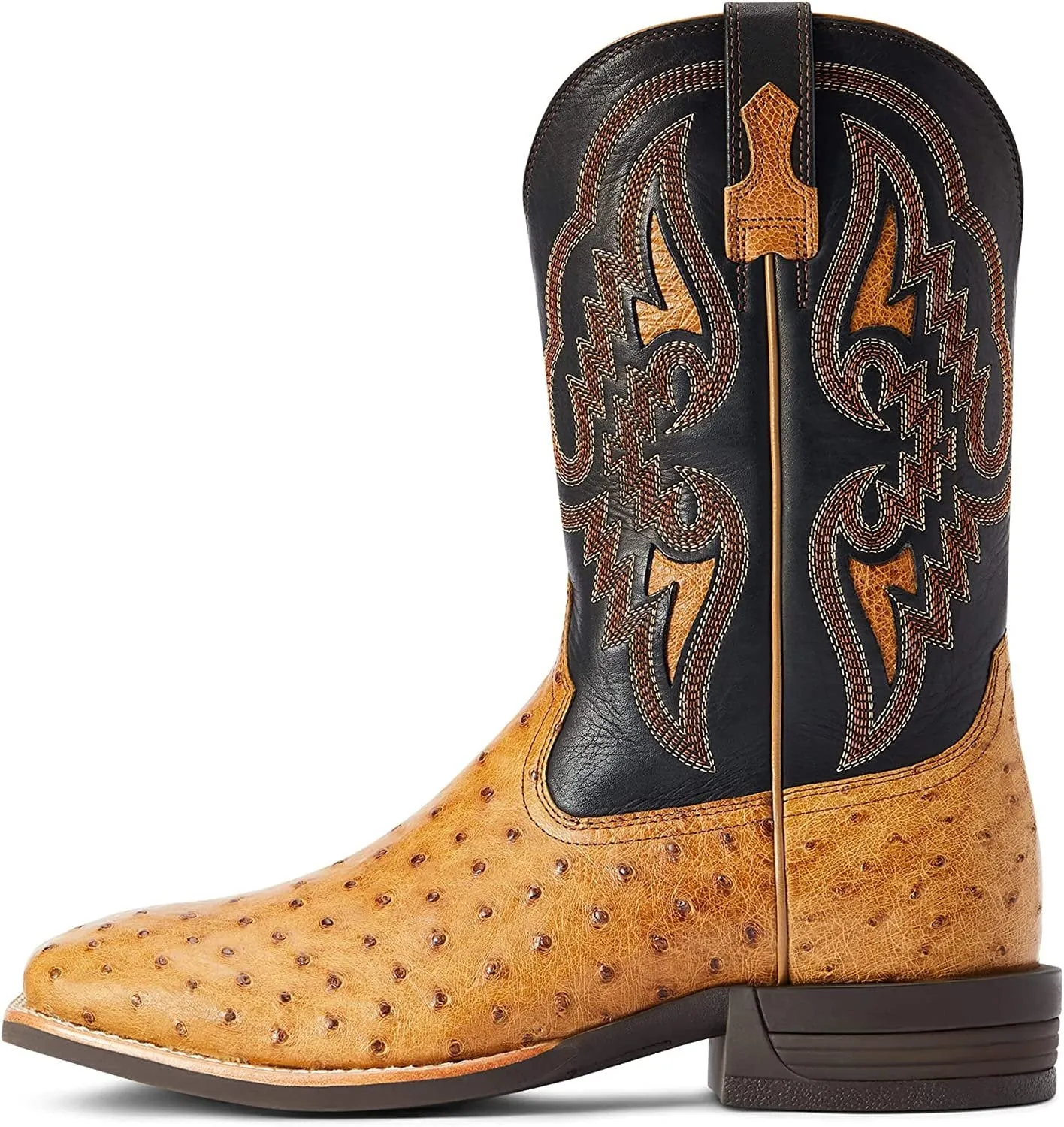 Ariat Men's Dagger Full Quill Ostrich Western Boot