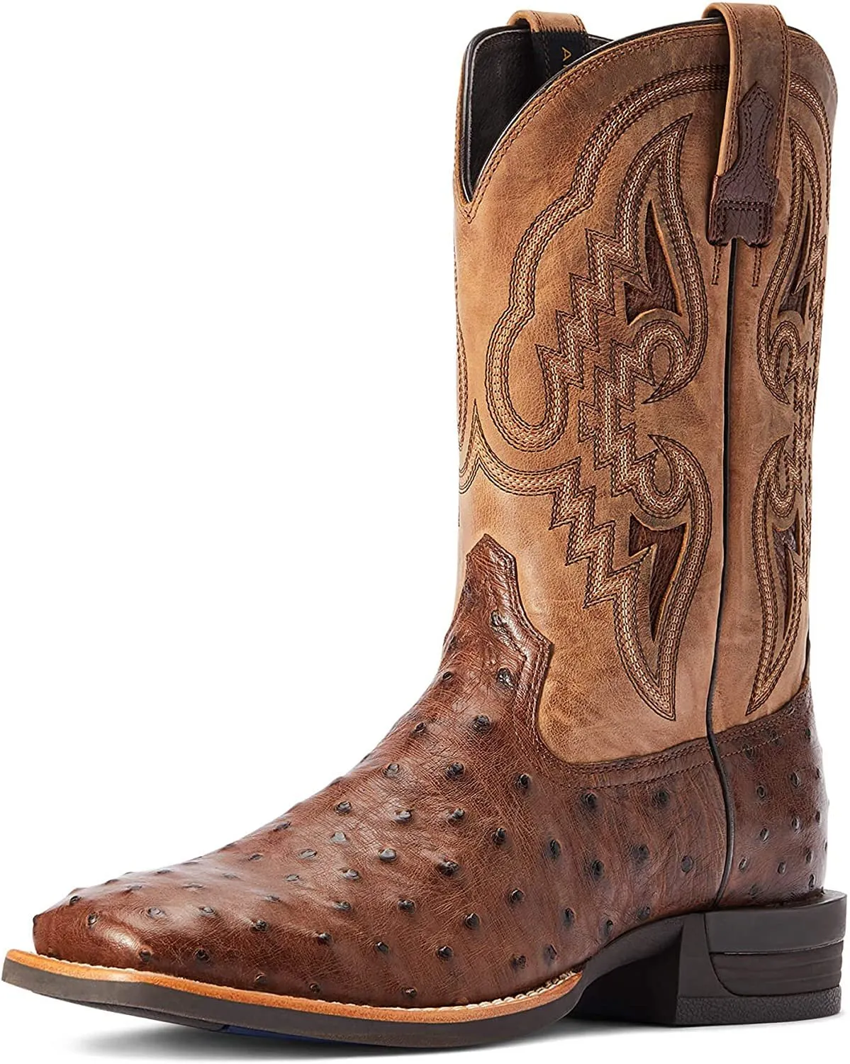 Ariat Men's Dagger Full Quill Ostrich Western Boot