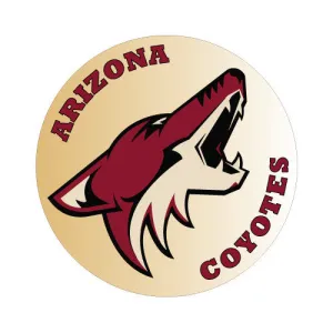 Arizona Coyotes NHL Round Decal