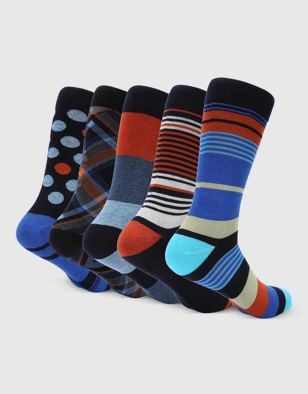 Autumn Equinox Crew Socks 5 Pack