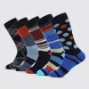 Autumn Equinox Crew Socks 5 Pack