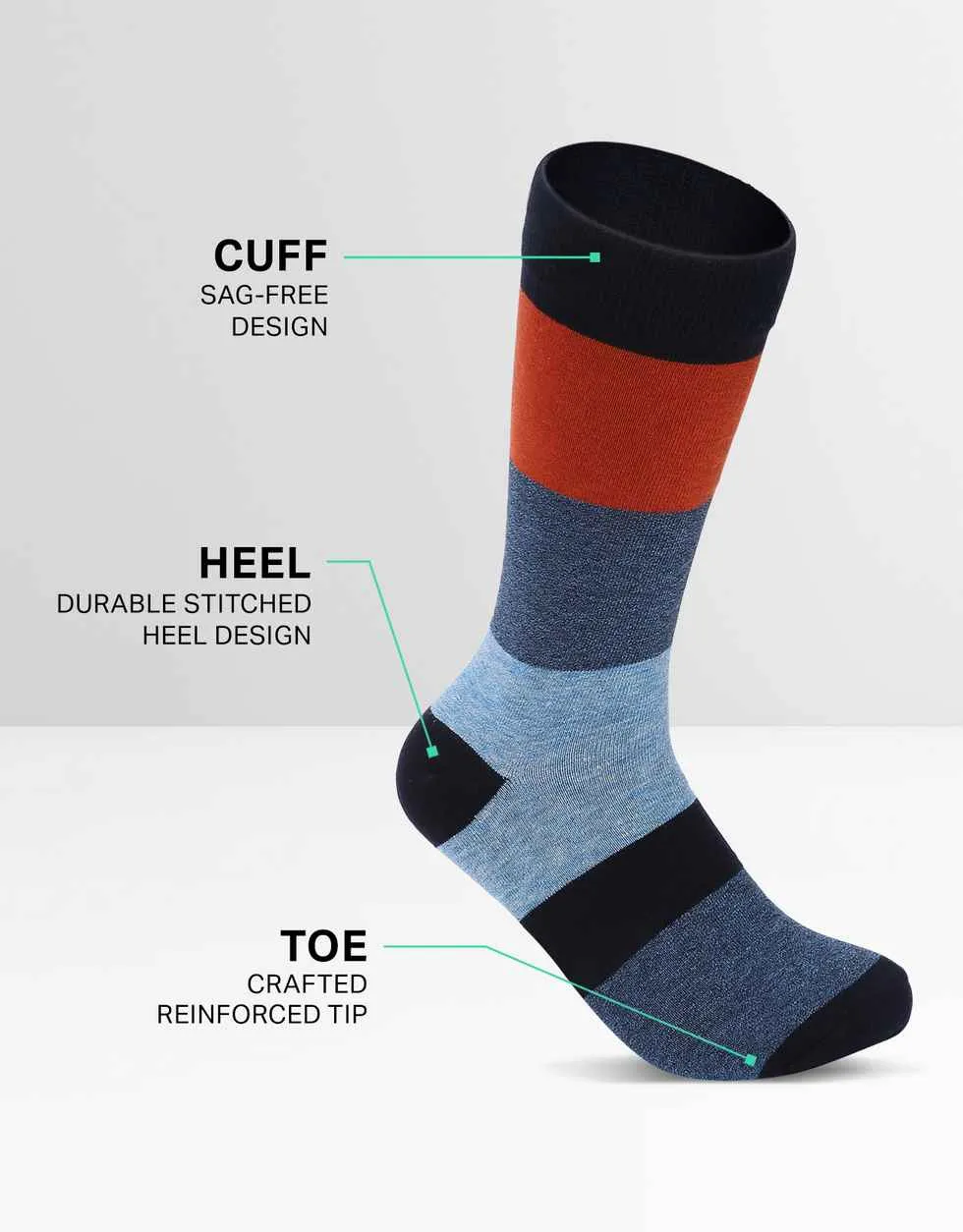 Autumn Equinox Crew Socks 5 Pack