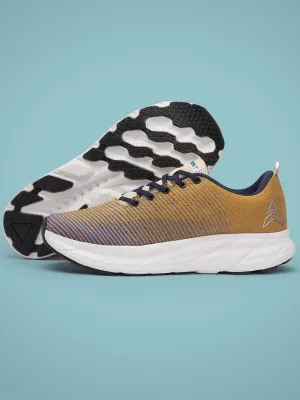 Avant Men's Matrix Running Shoes-Gold/Blue