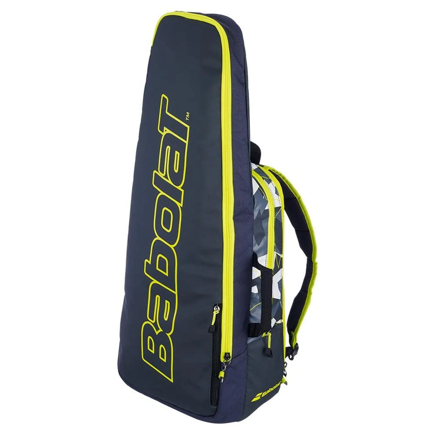 Babolat Pure Aero Backpack, Grey/Yellow/White