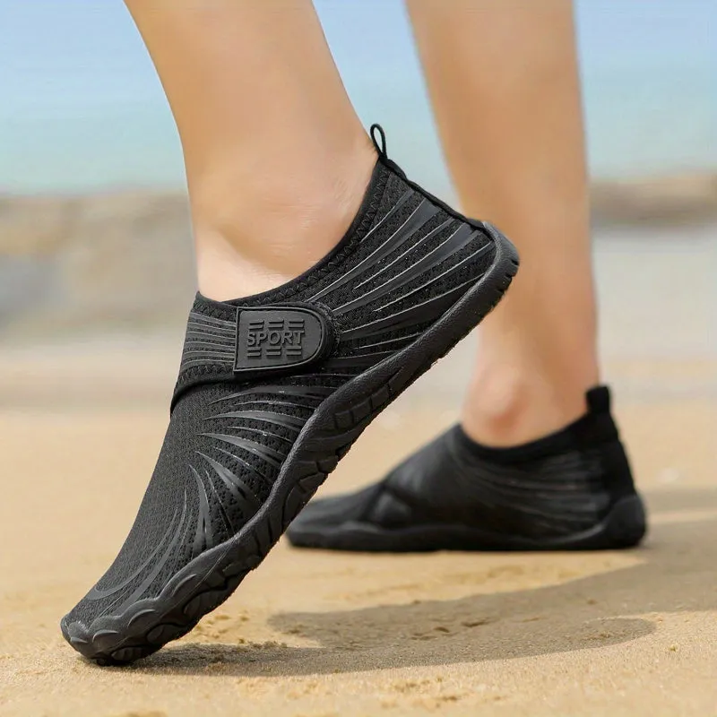 Barefoot Water Shoes With Hook And Loop Fastener