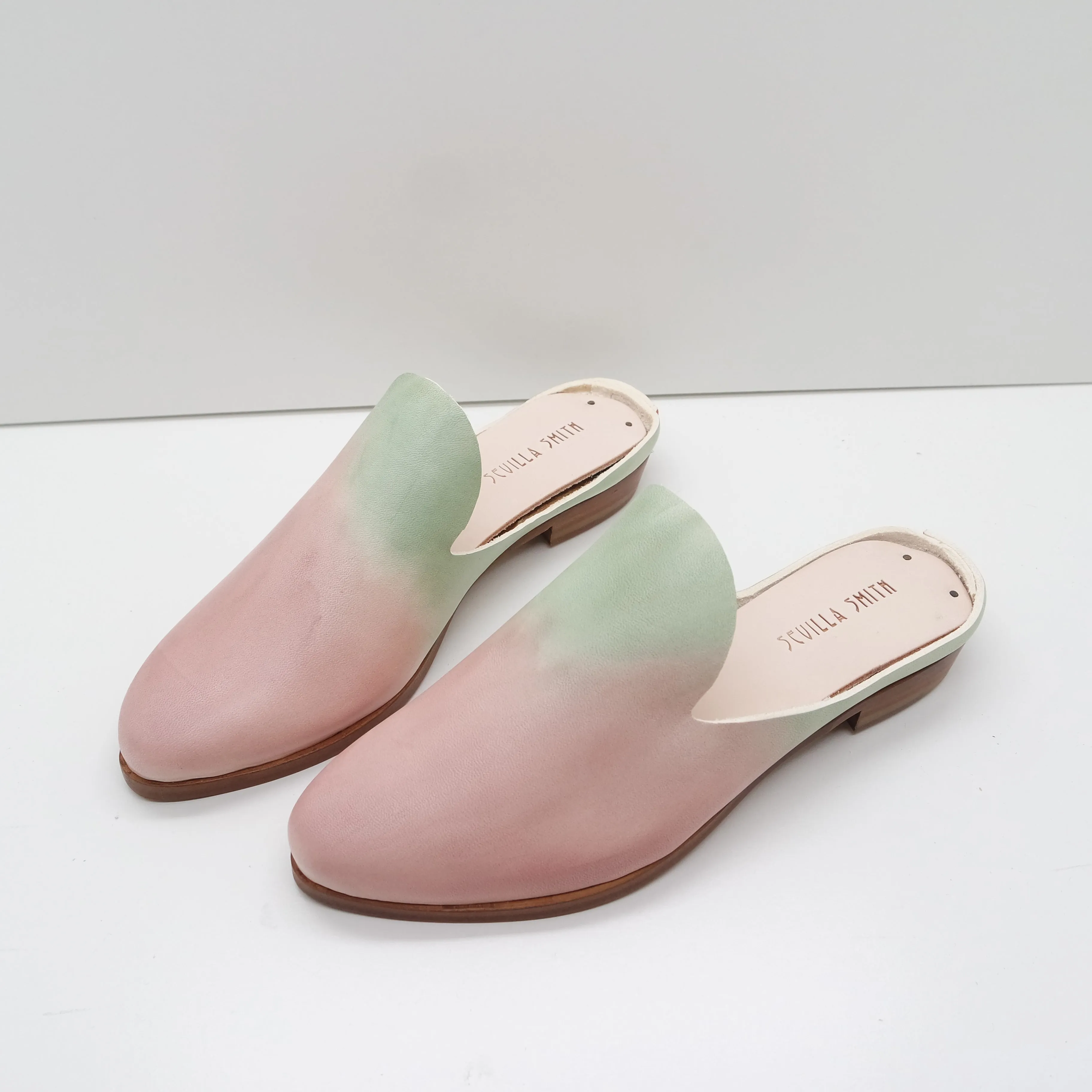 BBF24 SALE. SIZE 36. THE JOELLE. OMBRE. TT BLUSH ATIS. 2CM (DYE EXPERIMENT)