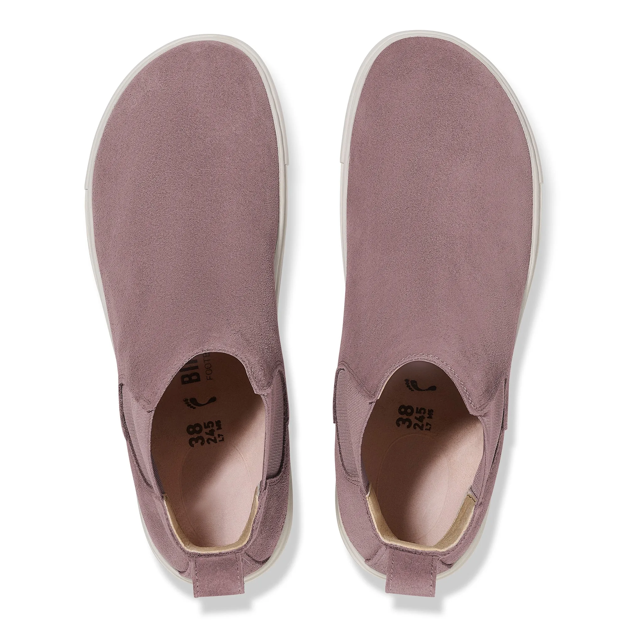 Birkenstock Bend Chelsea faded purple suede