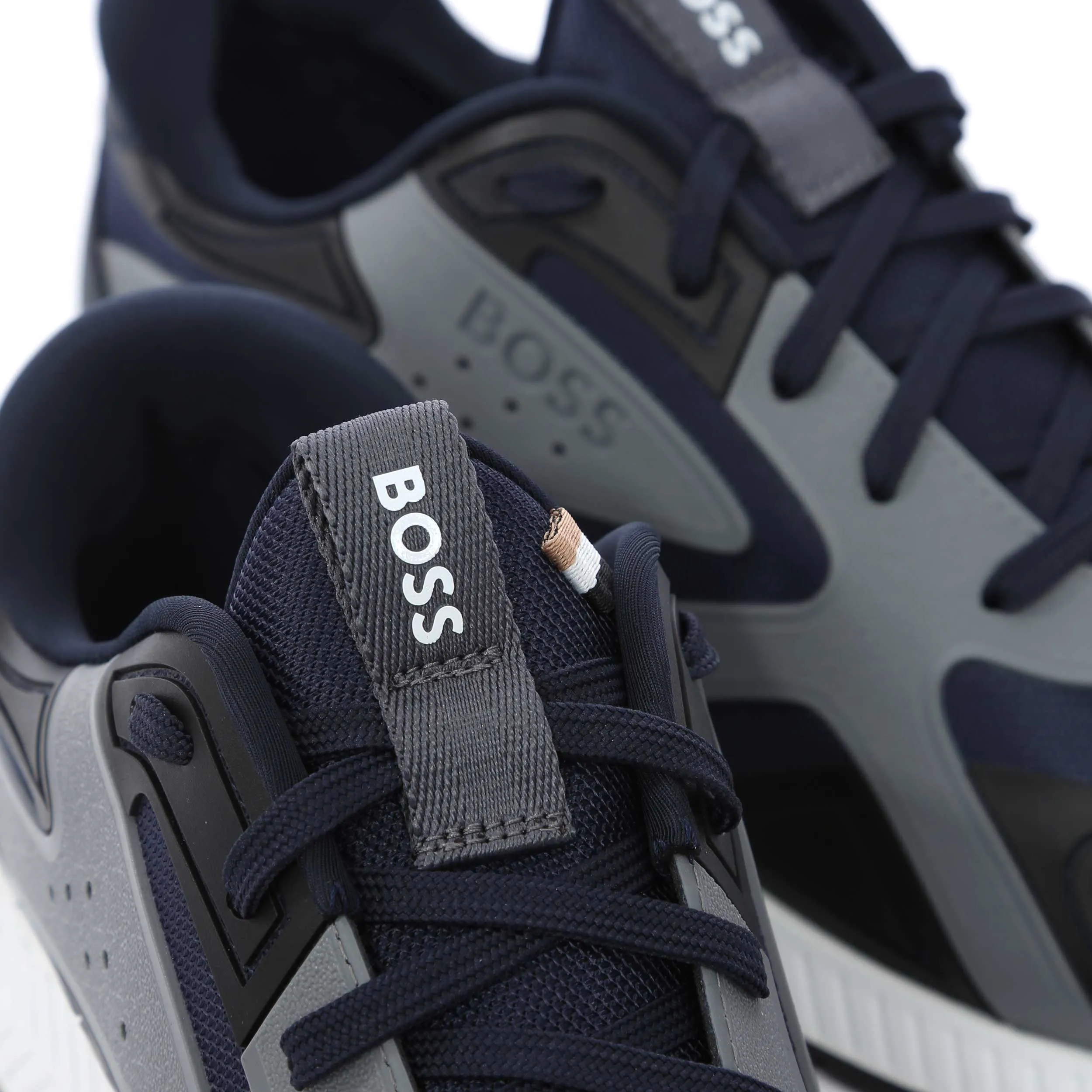 BOSS Titanium Runn thm Trainer in Navy