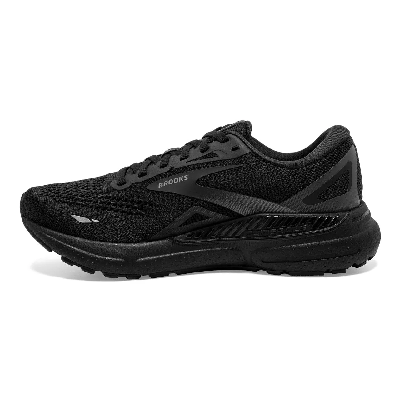 Brooks Adrenaline GTS 23 Extra Wide (Mens) - Black/Black/Ebony