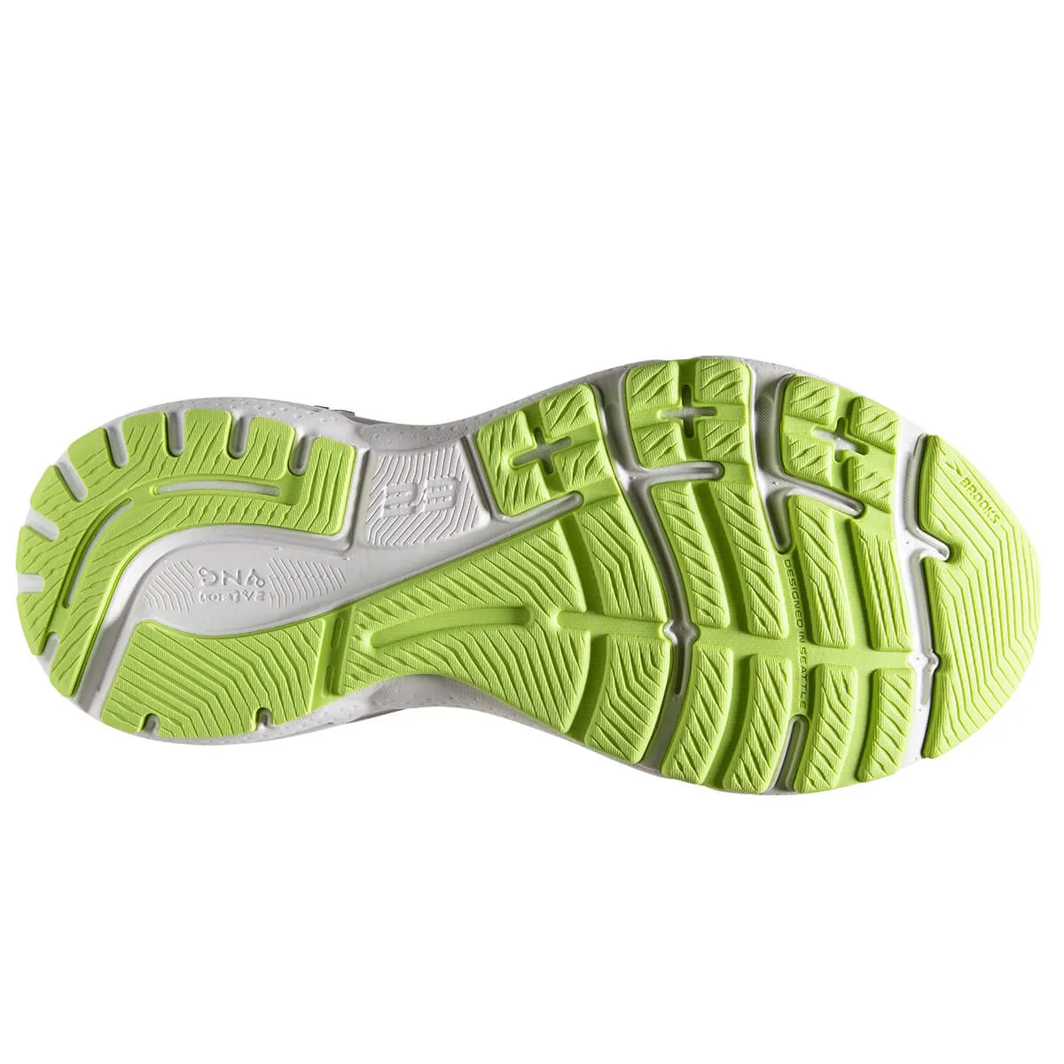 Brooks Adrenaline GTS 23 Womens | Black/gunmetal/sharp Green