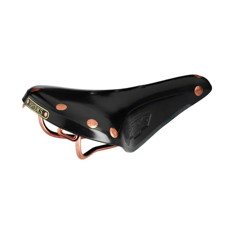 Brooks B17 Classic Leather Saddle Steel Black/Copper