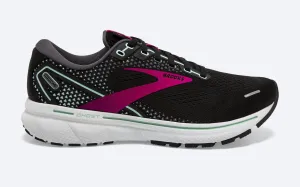 Brooks Womens Ghost 14- Black/Pink/Yucca (1203561B013)