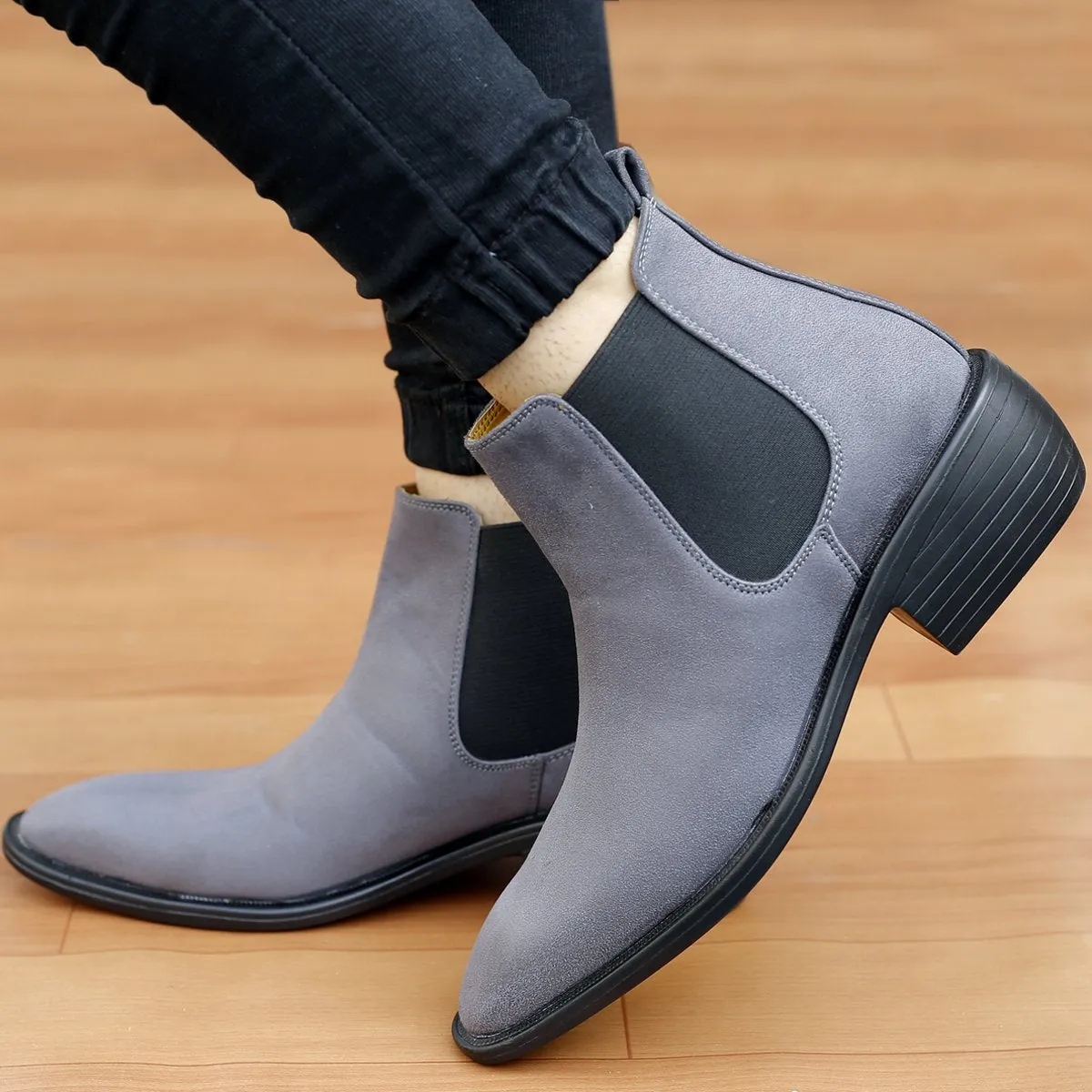 Bxxy Men's Formal and Casual Wear Chelsea Boots