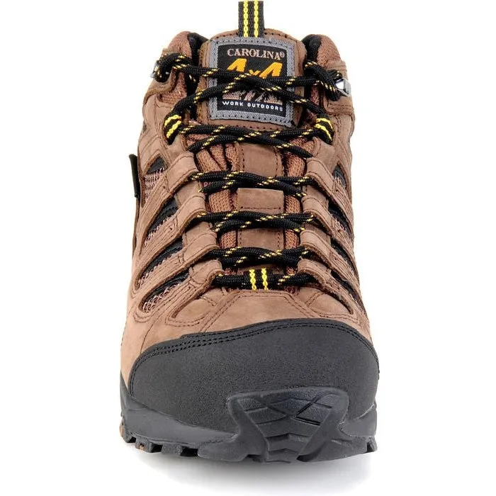 Carolina Men's Quad 5" Carbon Comp Toe WP Hiker Work Boot -Brown- CA4525