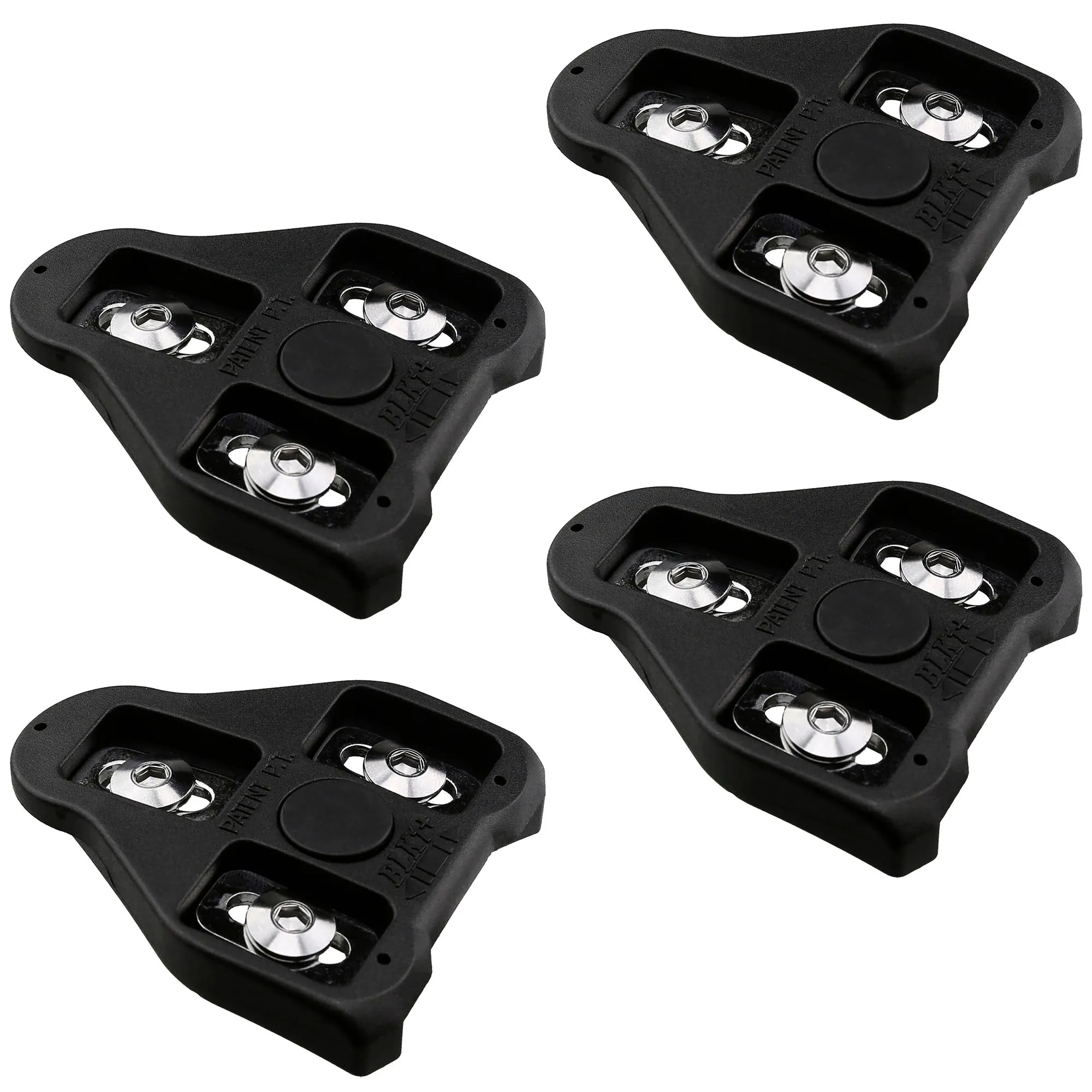 CyclingDeal Bike Cleats Compatible with Peloton & Look Delta - Indoor Cycling & Road Bike Bicycle Cleats Set - Compatible with Indoor Exercise Bikes Pedals & Shoes - 0 Degree 2 Pairs