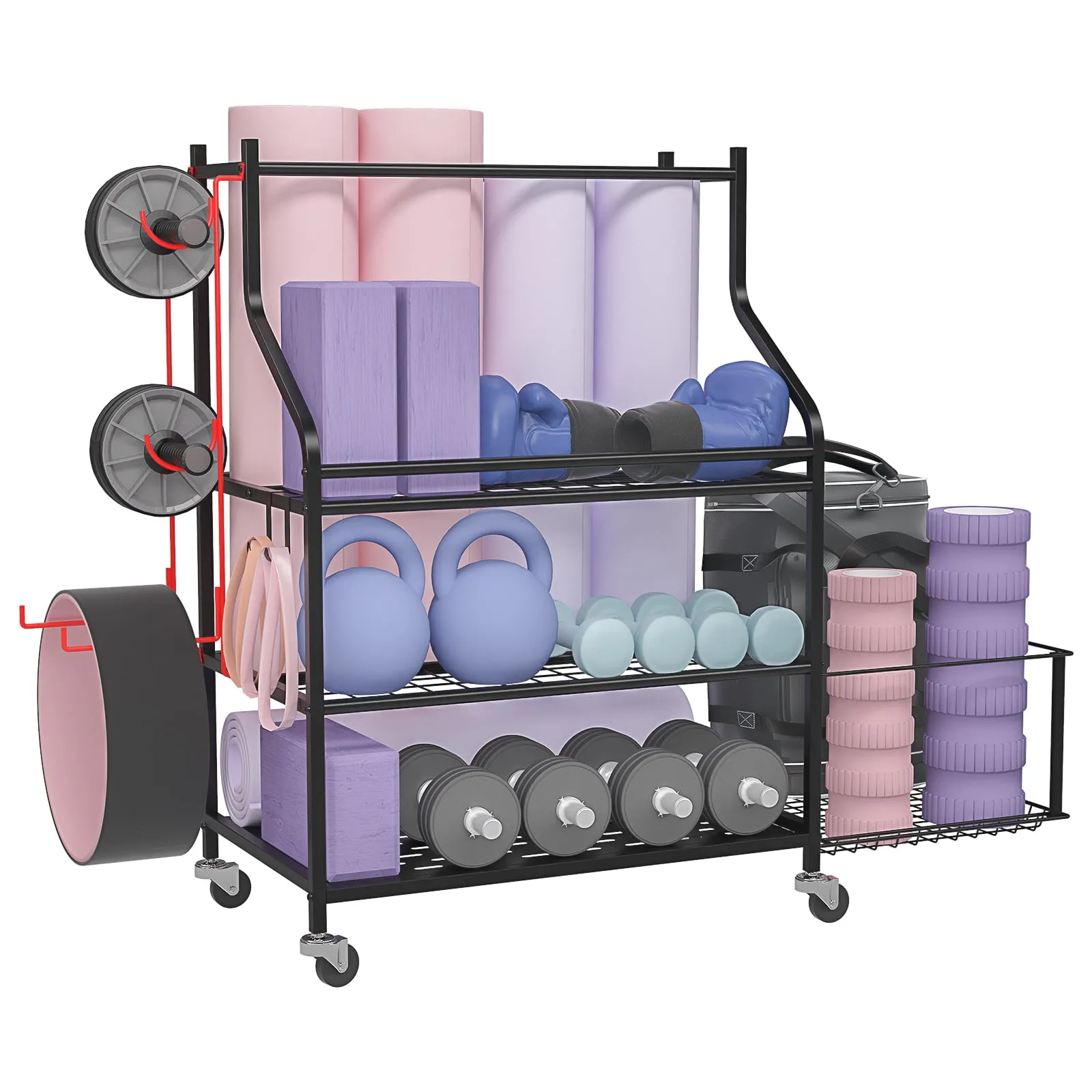 Dumbbell Rack, Sports Equipment Storage Organize