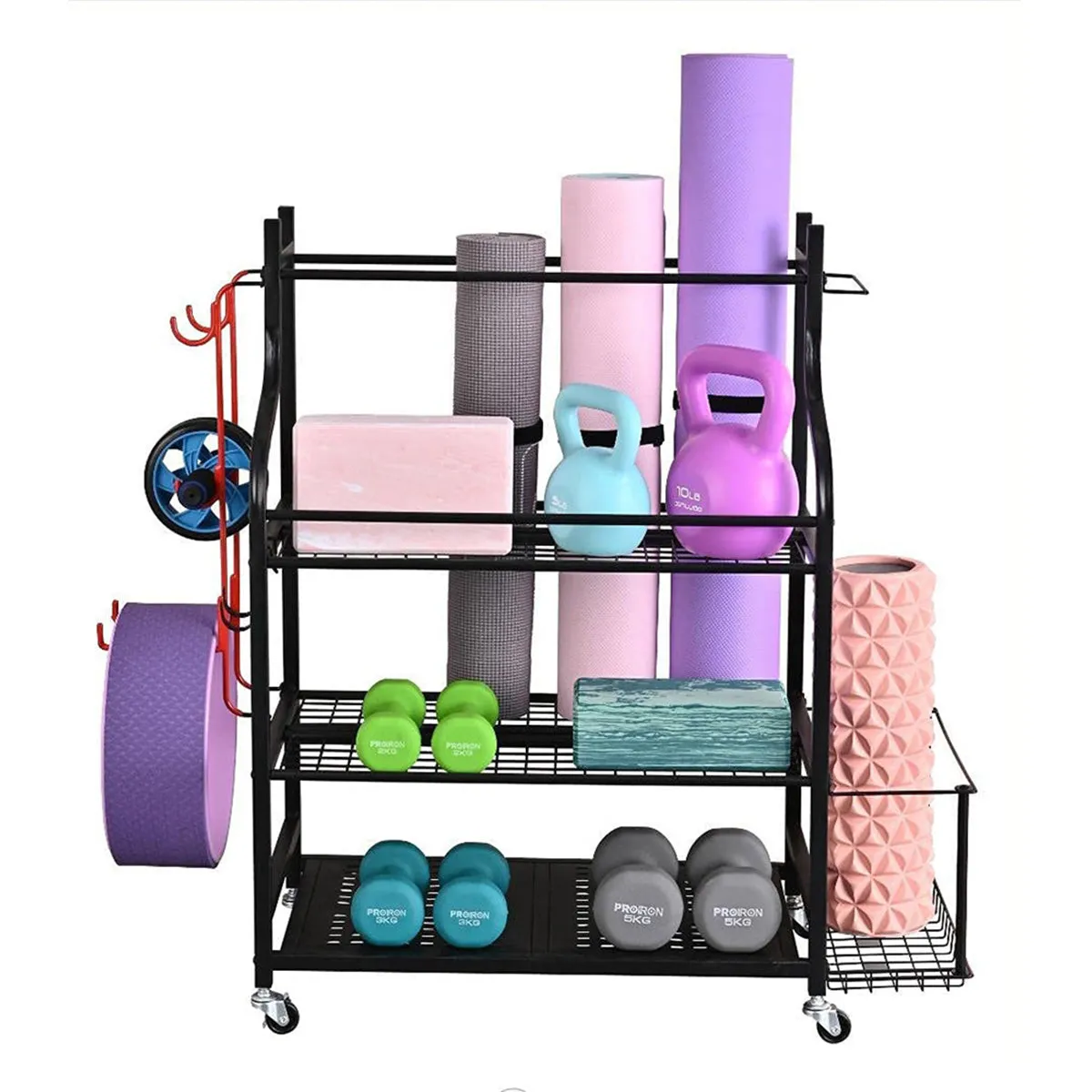 Dumbbell Rack, Sports Equipment Storage Organize