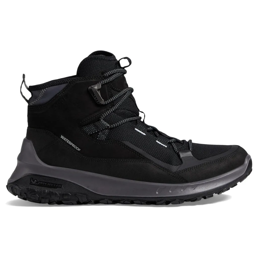 Ecco ULT-TRN Nubuck Textile Men's Ankle Trekking Boots