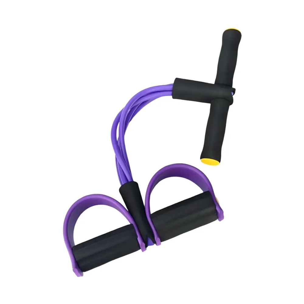 Elastic Exercise Sit Up Pull Rope Jt-002 Purple