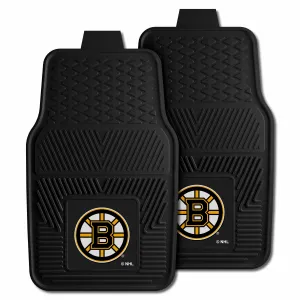 Fanmats Boston Bruins 2pc Vinyl Car Mat Set