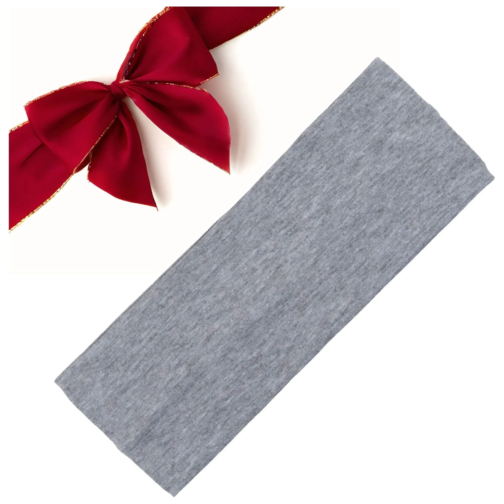 Gray Wide Headband