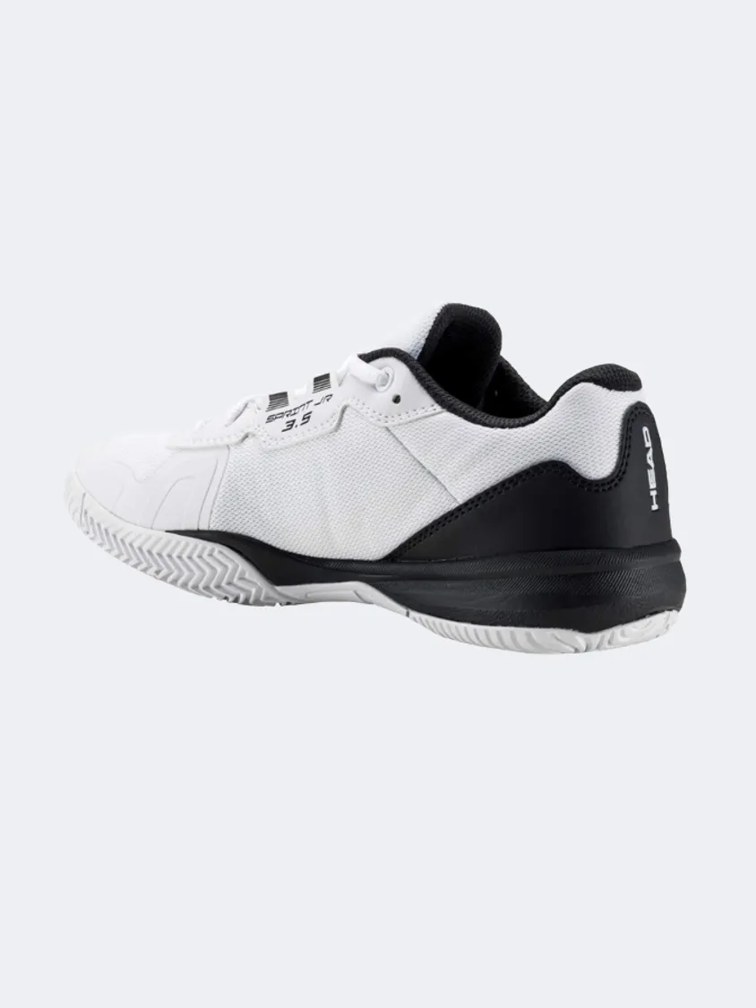 Head Sprint 3.5 Kids Tennis Shoes White/Black