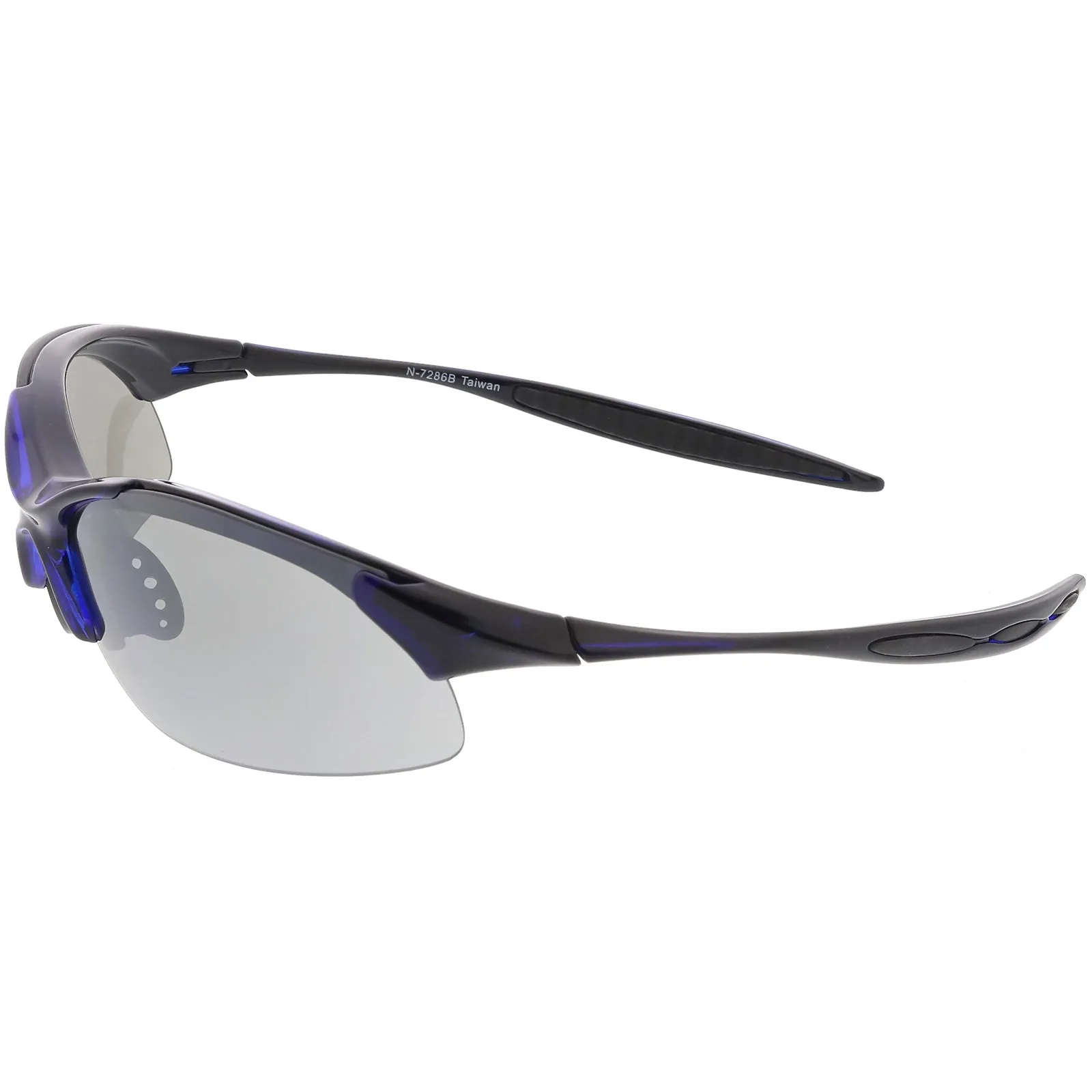 High Performance TR-90 Sports Shield Mirrored Lens Sunglasses C804