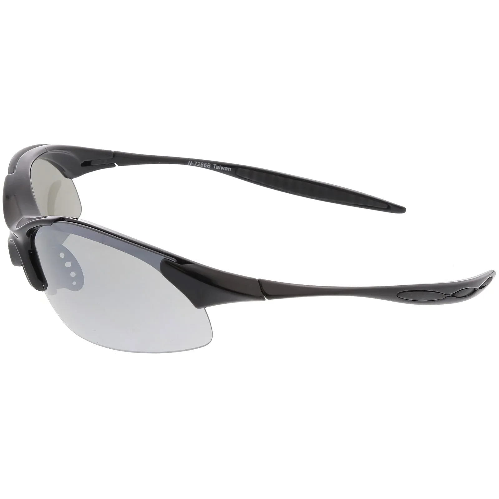 High Performance TR-90 Sports Shield Mirrored Lens Sunglasses C804