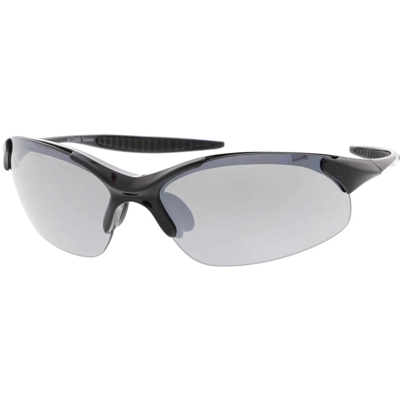 High Performance TR-90 Sports Shield Mirrored Lens Sunglasses C804