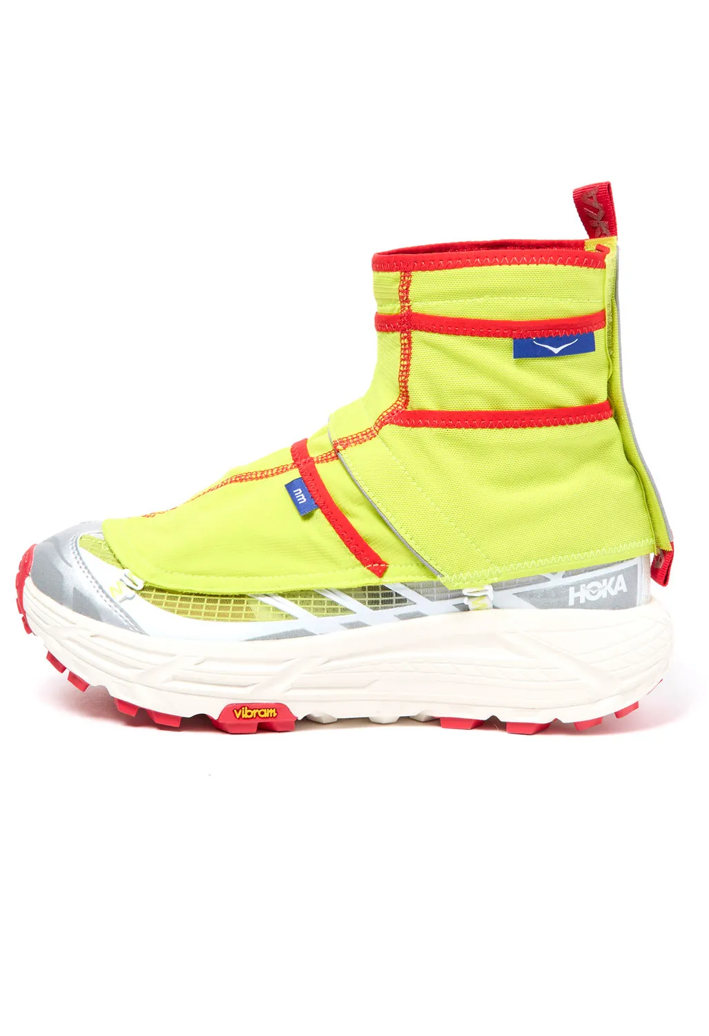 Hoka x Nicole McLaughlin Mafate Three2 - White / Neon Yellow