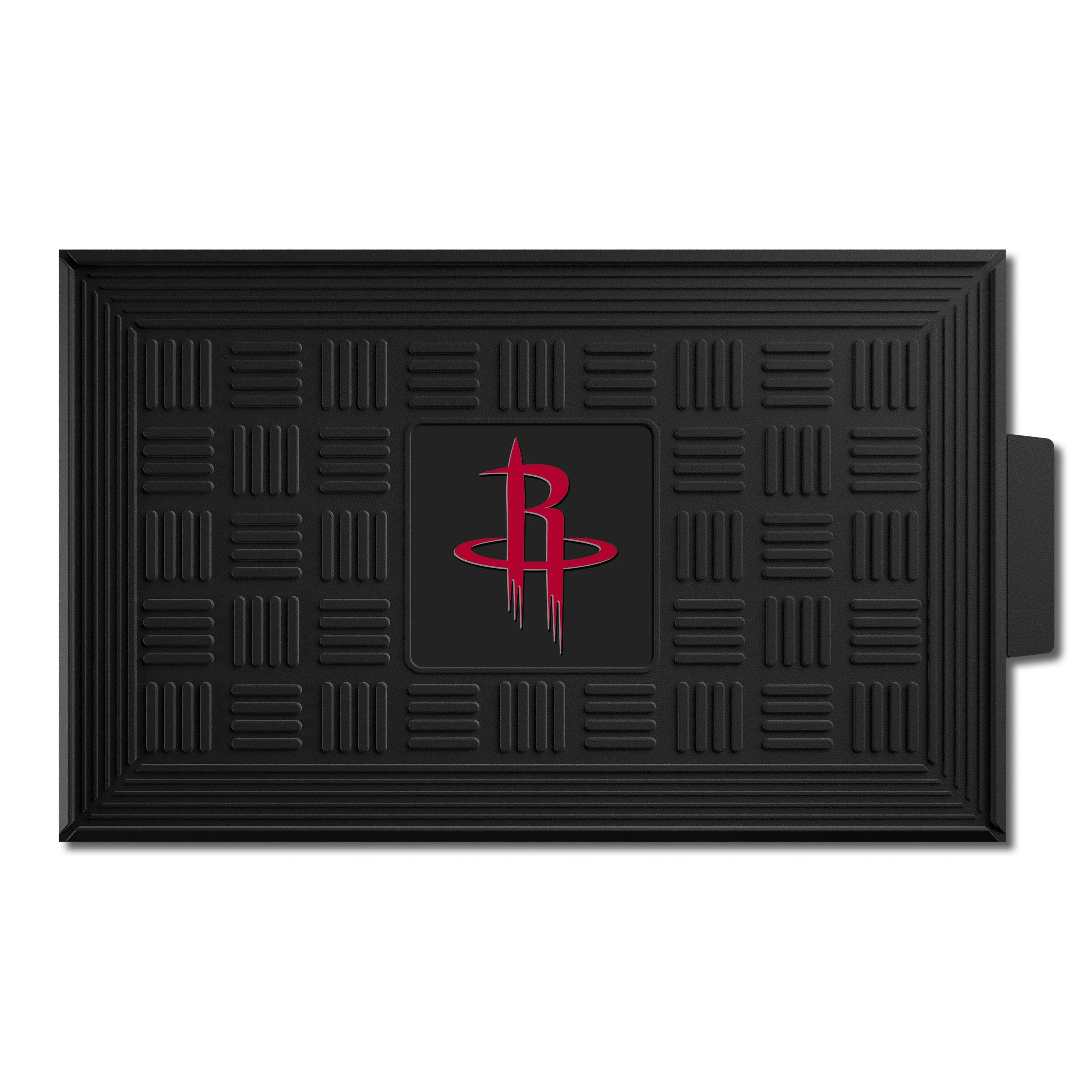 Houston Rockets Heavy Duty Vinyl Medallion Door Mat - 19.5in. x 31in.