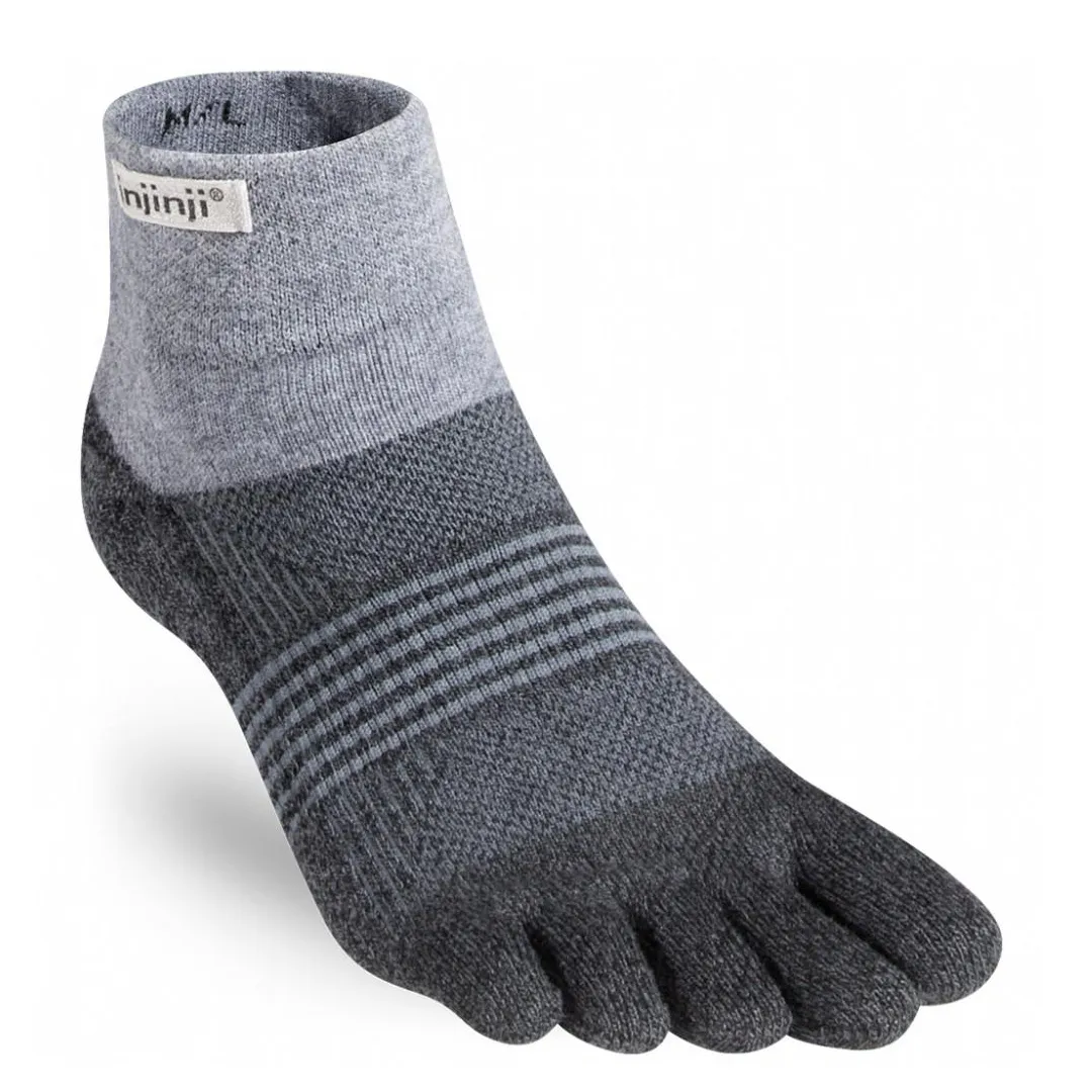 Injinji TRAIL Womens Specific Midweight Mini-Crew Running Socks