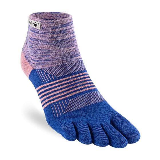 Injinji TRAIL Womens Specific Midweight Mini-Crew Running Socks