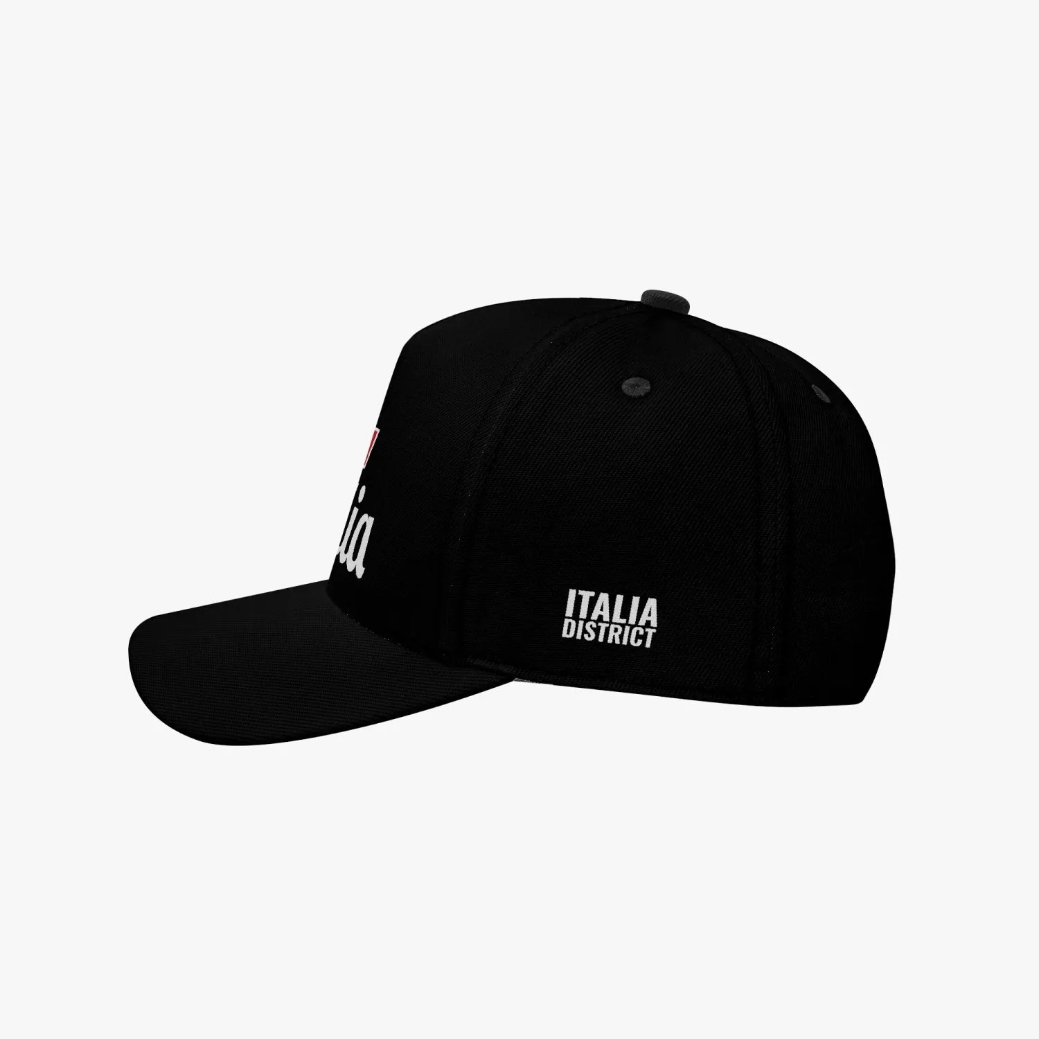 Italy - Baseball Cap Black