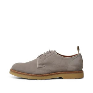 Kip derby water repellent suede - TAUPE