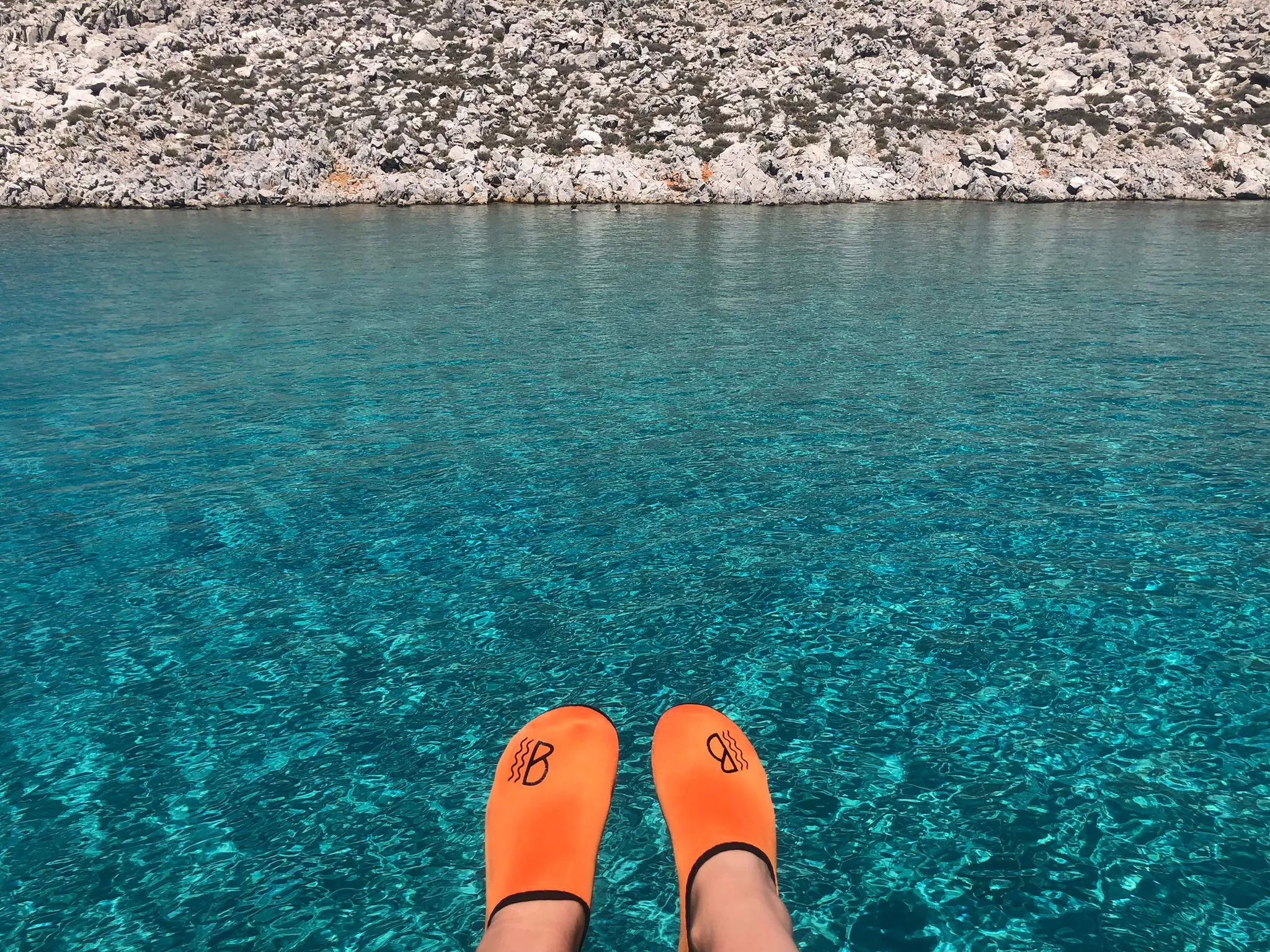 Lifebuoy Orange Water Shoes