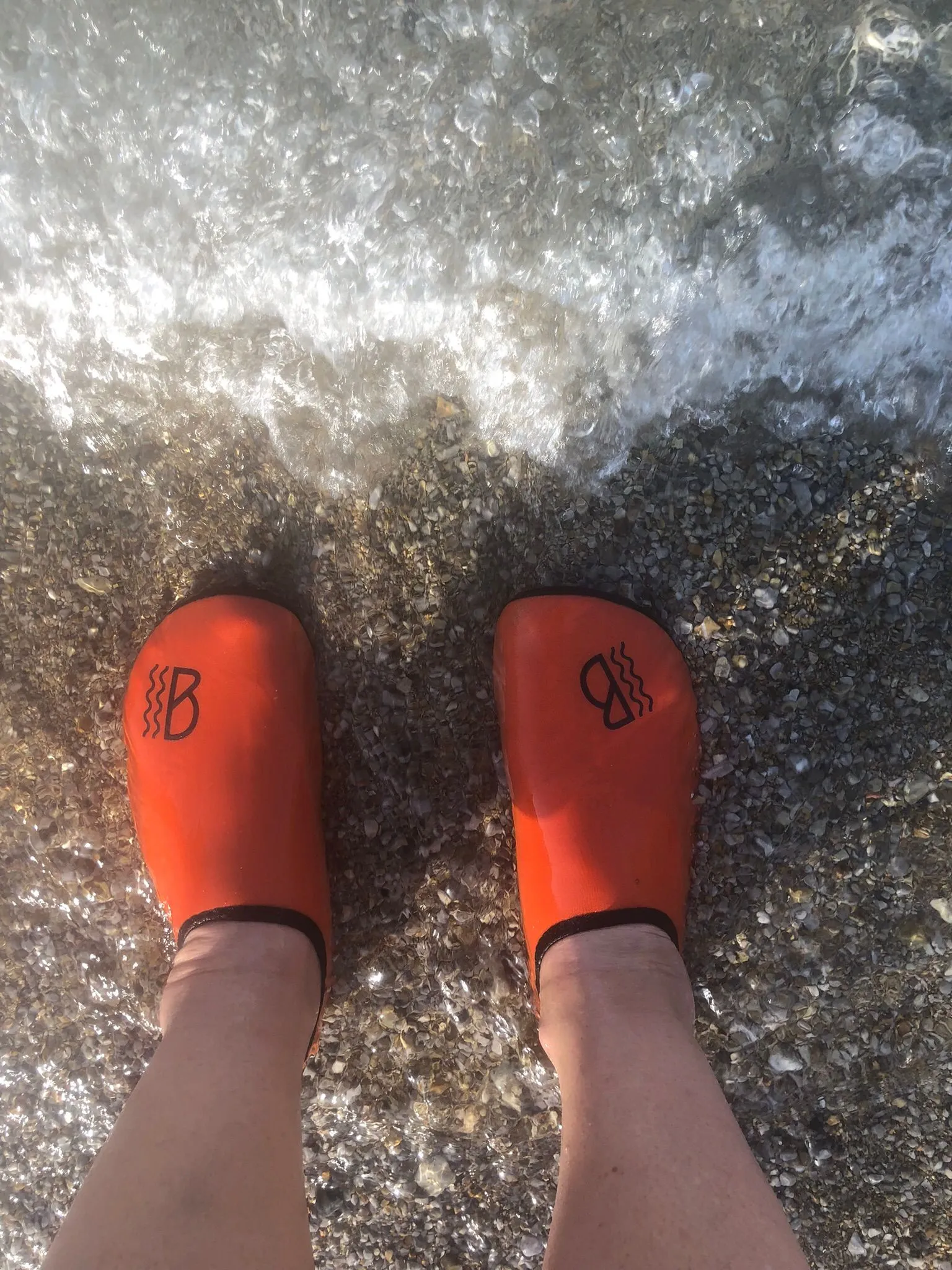 Lifebuoy Orange Water Shoes